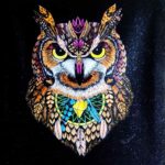 Uhu mit Traumfänger